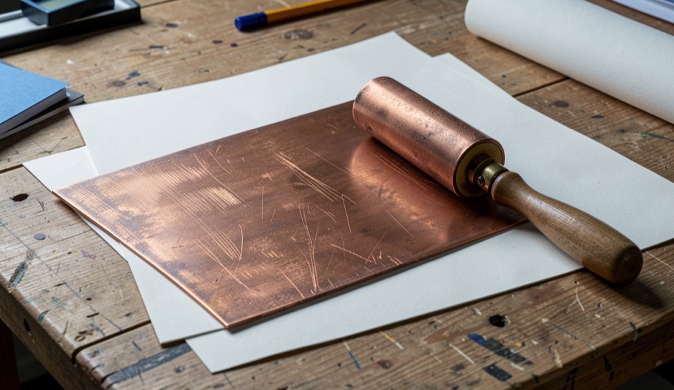 From Plate to Press: What Printing Reveals About a Map: a distinct production scene